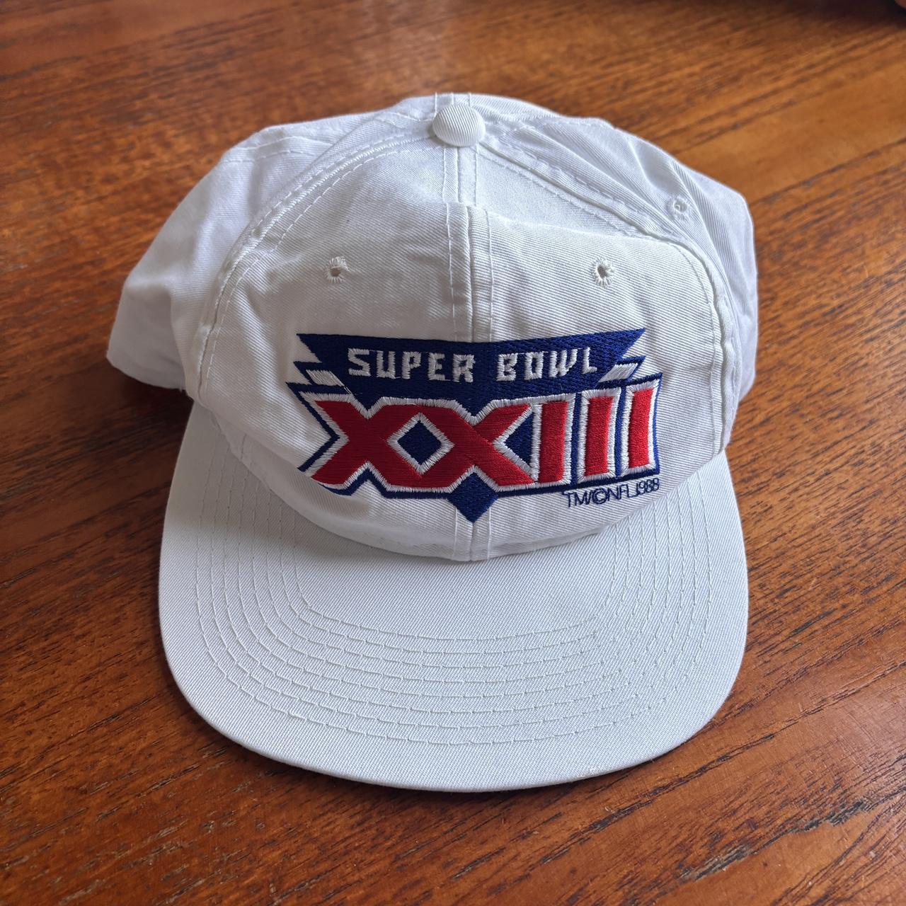 Vintage 80s USA Super Bowl 23 NFL American Football graphic cap