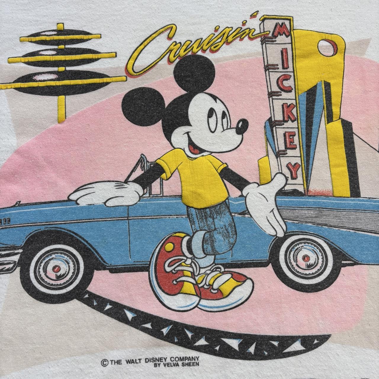 Vintage 80s USA Disney Mickey Mouse cruising Florida t-shirt