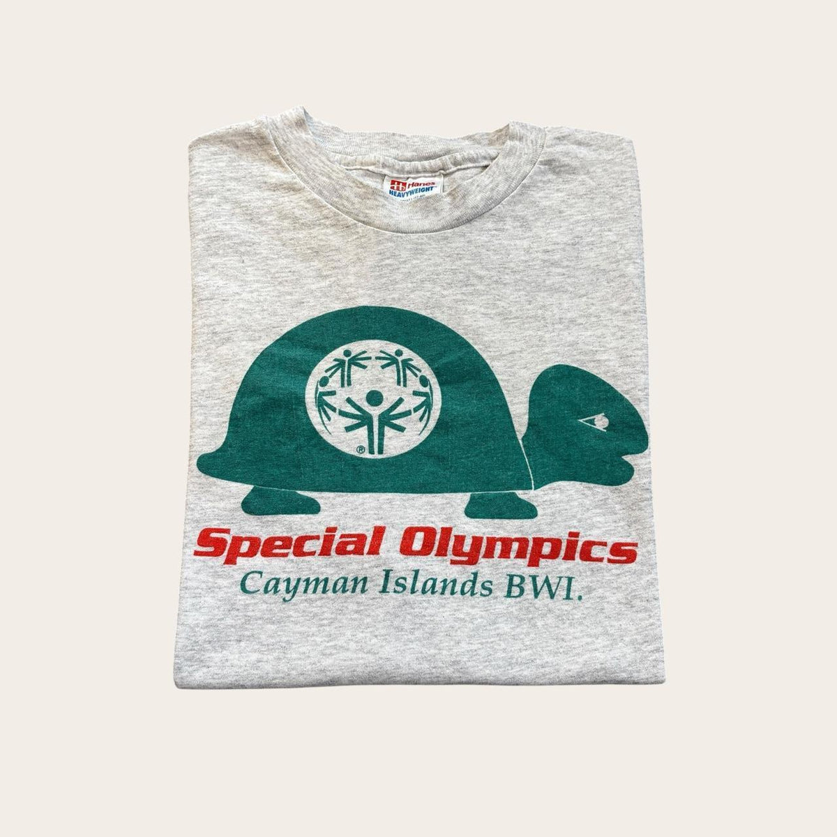 Vintage 90s USA special Olympics athletics Cayman Islands West Indies t-shirt
