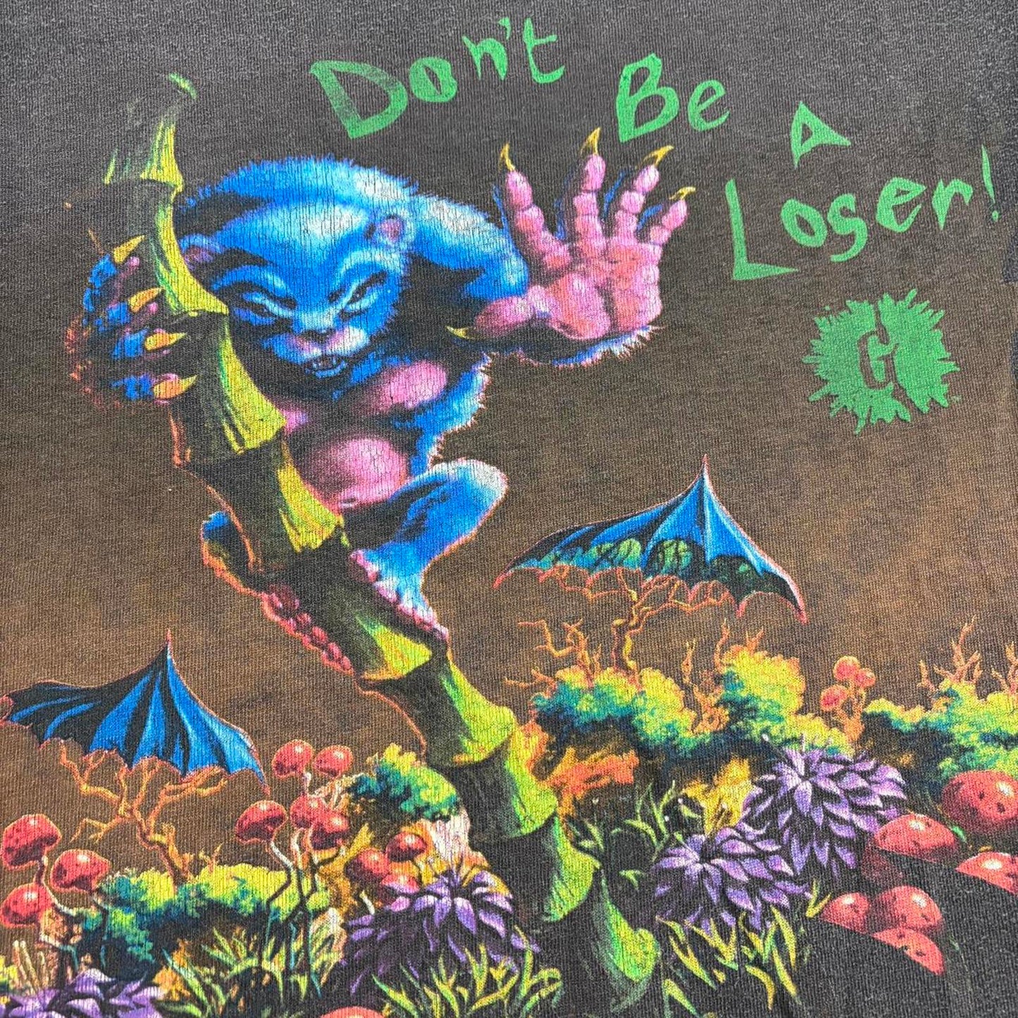 Vintage 90s USA Goosebumps horror TV Series book promotional graphic t-shirt