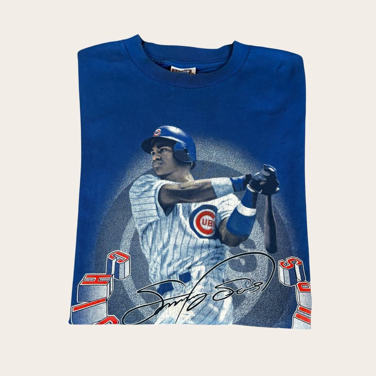 Vintage 90s USA Chicago Cubs MLB baseball Sammy Sosa t-shirt