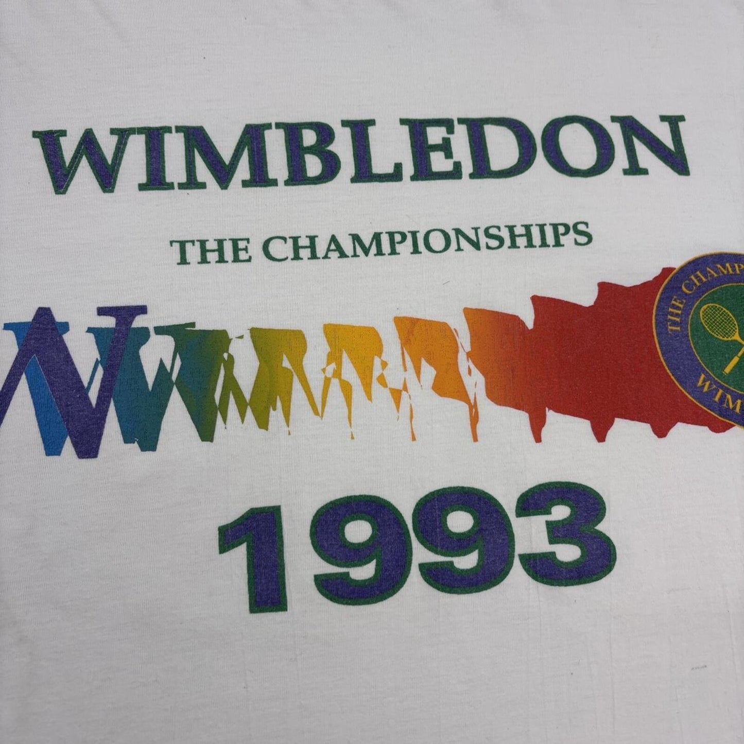 Vintage 90s Wimbledon tennis tournament the championships t-shirt