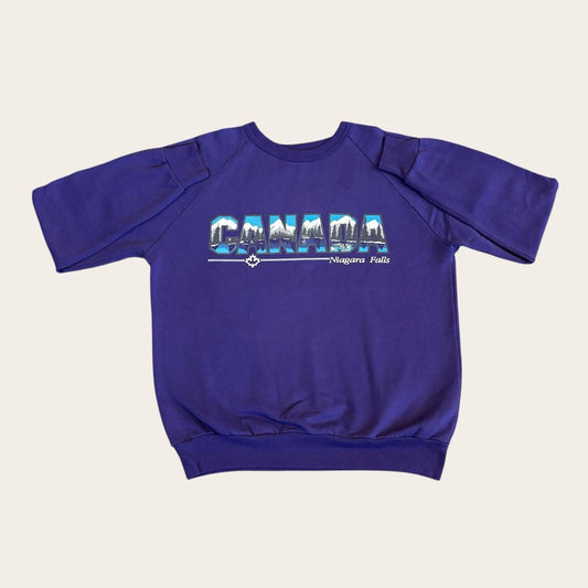 Vintage 90s Niagara Falls waterfall Canada  nature souvenir sweatshirt