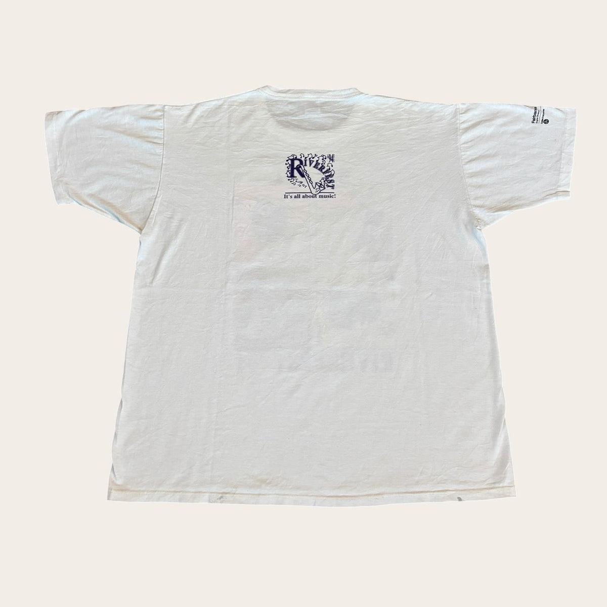 Vintage 90s USA Beloit Riverfest Wisconsin jazz festival t-shirt