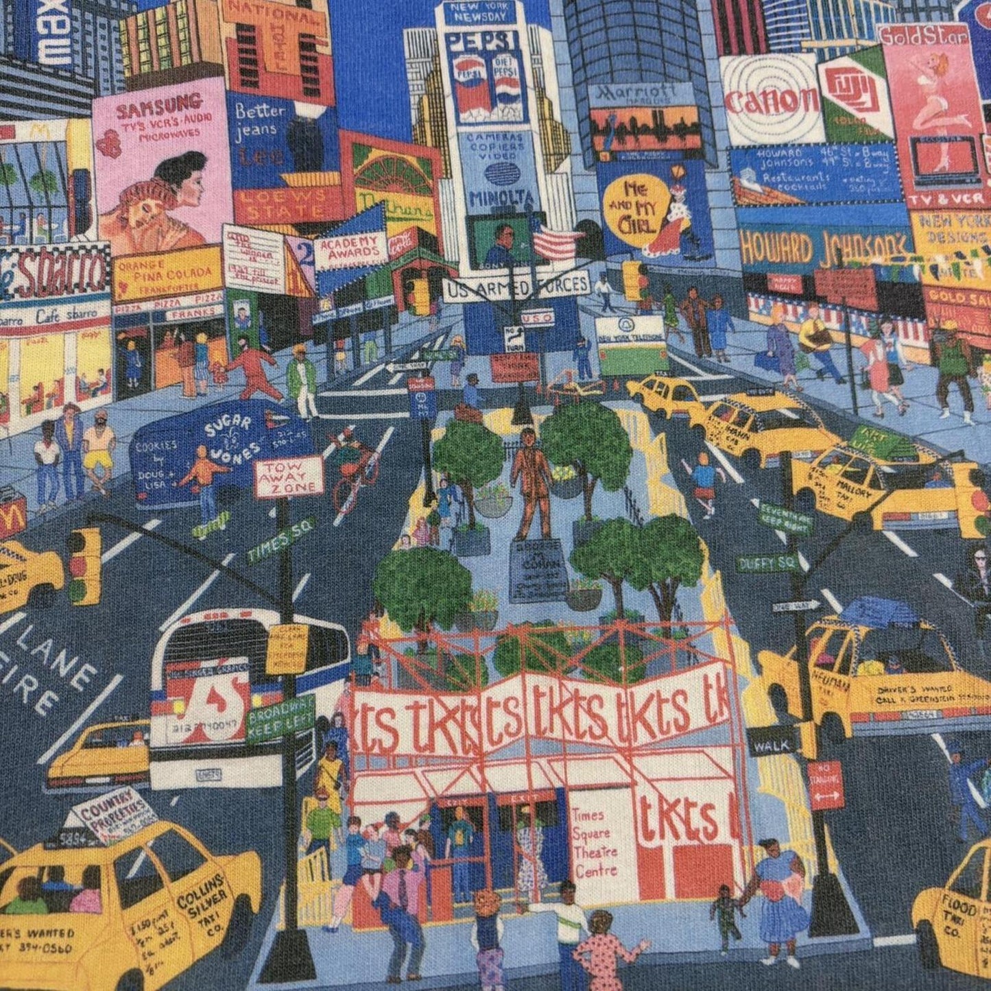 Vintage 90s USA Times Square New York City souvenir t-shirt