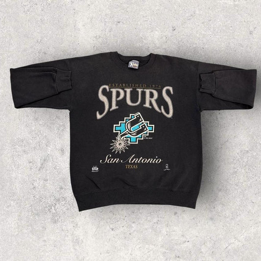 Vintage 90s USA San Antonio Spurs NBA basketball graphic sweatshirt