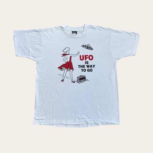 Vintage 90s USA aliens UFO international conference Arizona souvenir t-shirt