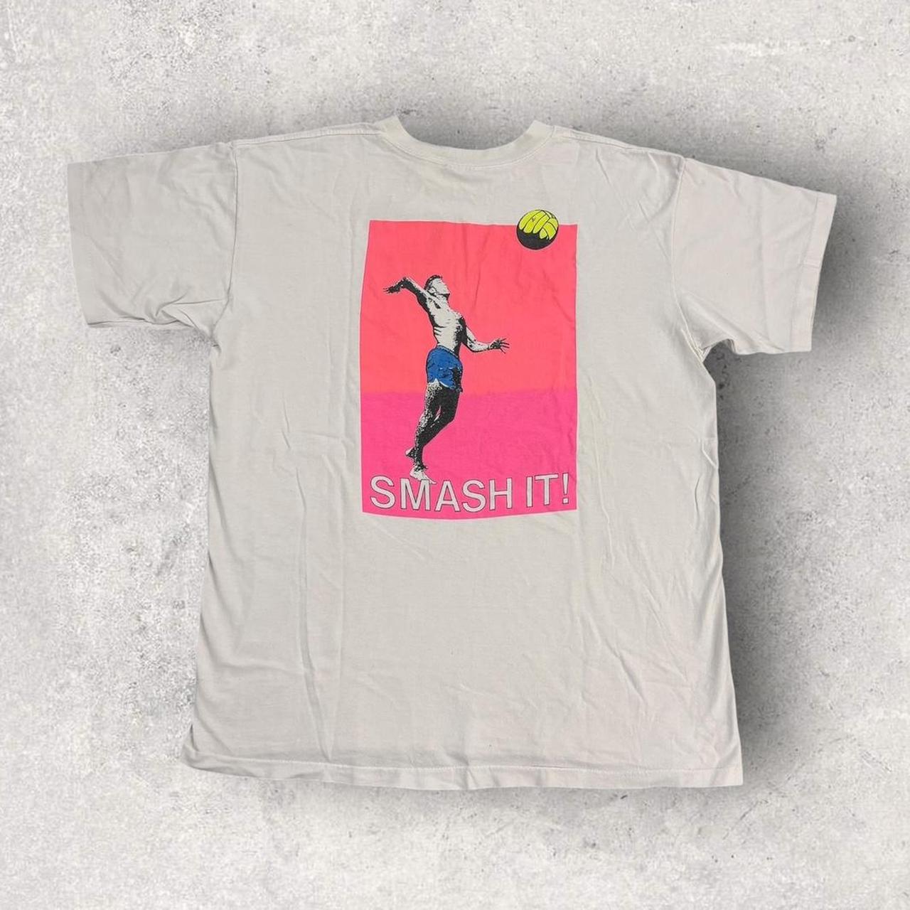 Vintage 90s USA Surf gear volleyball graphic t-shirt