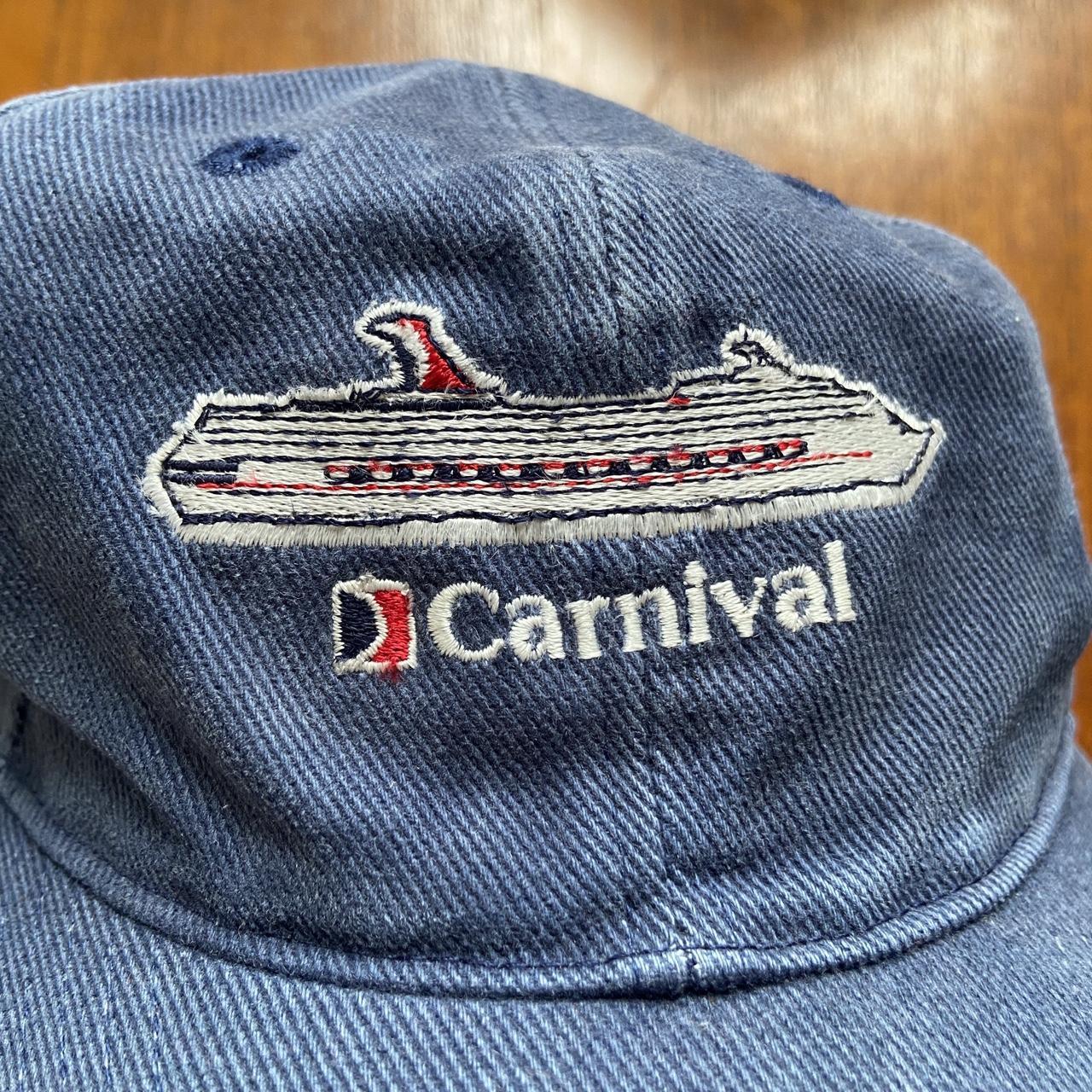 Vintage 90s USA Carnival boat cruise “the fun ship” promotional graphic cap