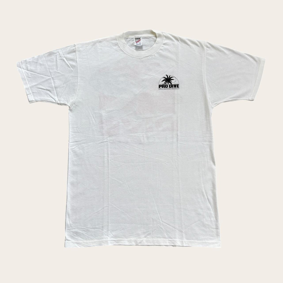 Vintage 90s USA pro scuba diving Fort Lauderdale Florida souvenir t-shirt