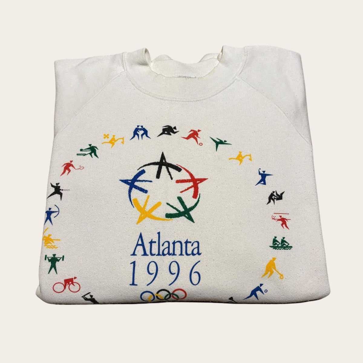Vintage 90s USA Atlanta Olympics summer games athletics sweatshirt