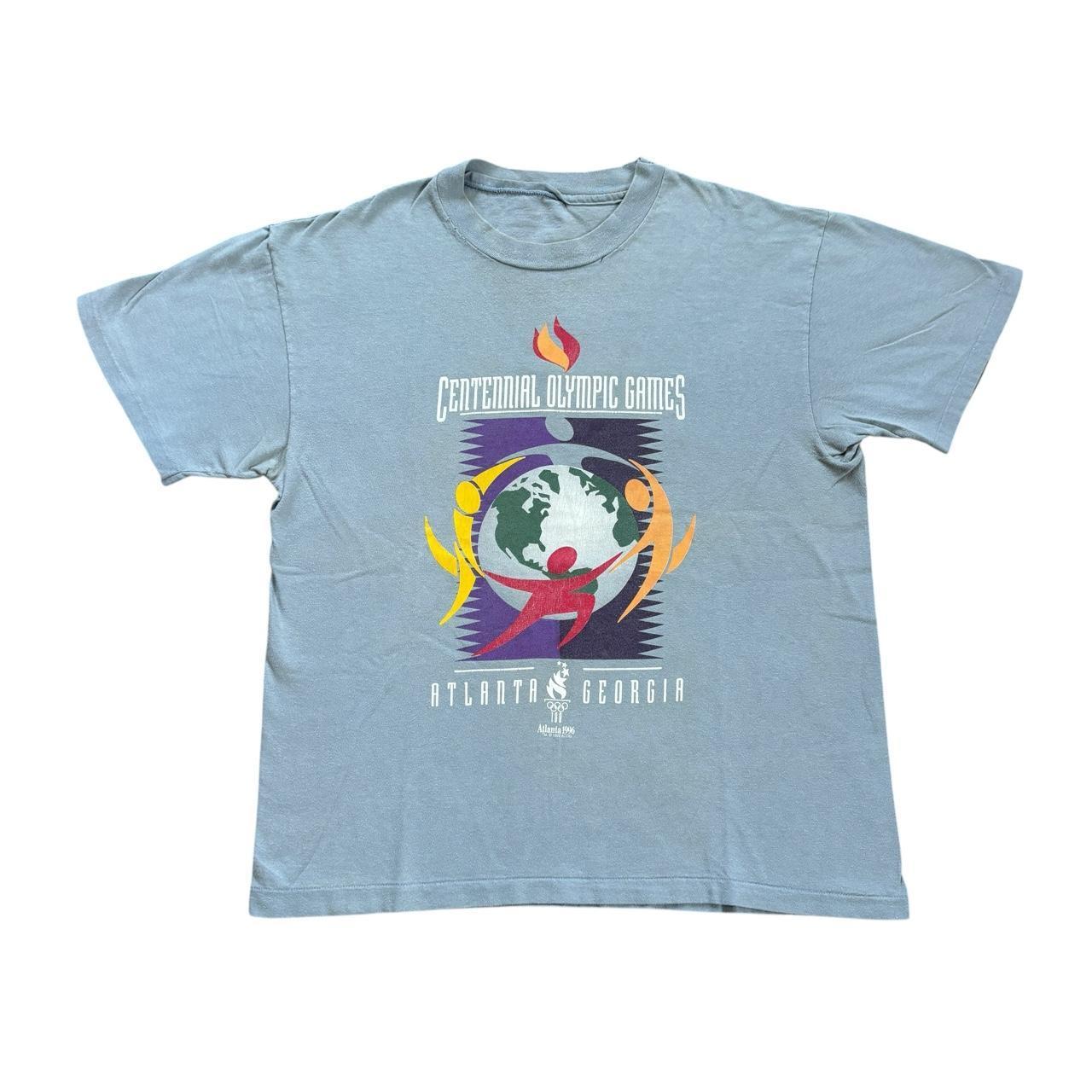Vintage 90s USA Atlanta Olympics summer games athletics t-shirt