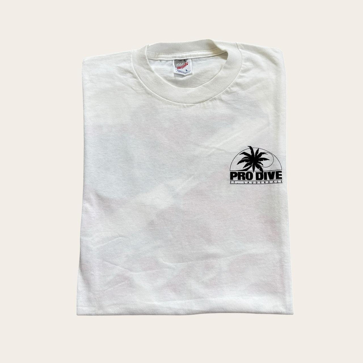 Vintage 90s USA pro scuba diving Fort Lauderdale Florida souvenir t-shirt