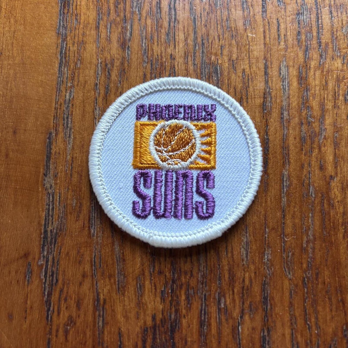 Vintage 80s USA Phoenix Suns NBA basketball embroidered patch
