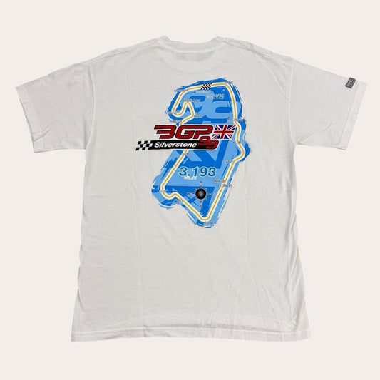 Vintage Formula One British Grand Prix 99 Silverstone motorsport racing t-shirt