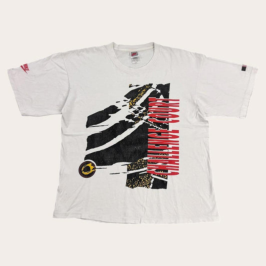 Vintage 90s USA Nike tennis challenge court Andre Agassi graphic t-shirt