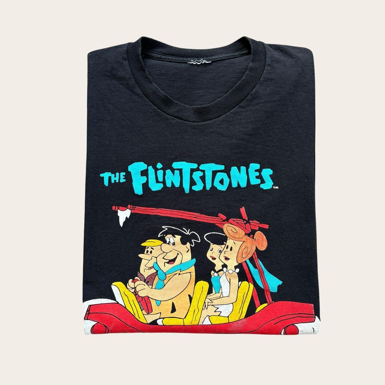 Vintage 90s The Flintstones Universal Studios Florida theme park cartoon t-shirt