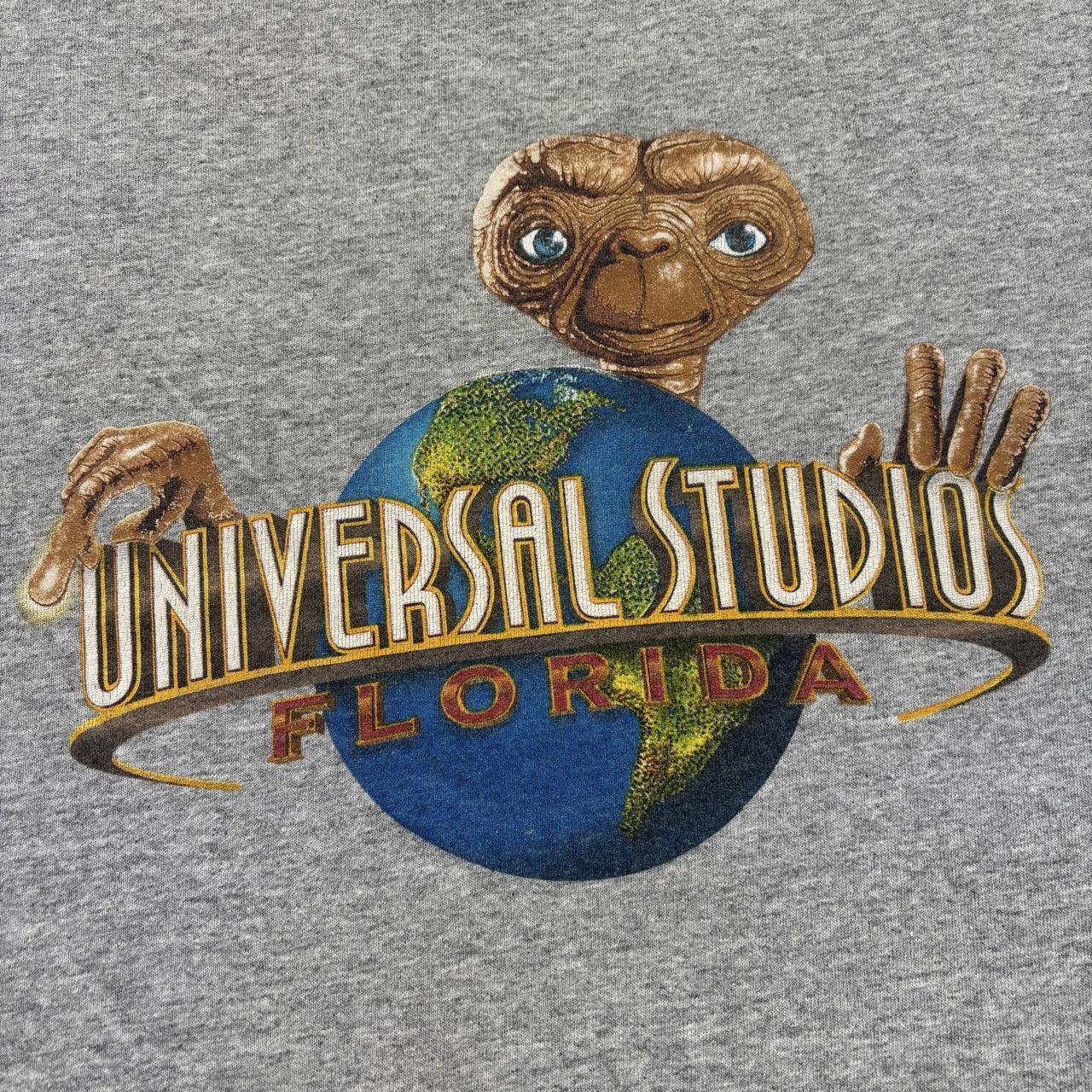 Vintage 90s USA Universal Studios Florida ET the extra terrestrial movie t-shirt