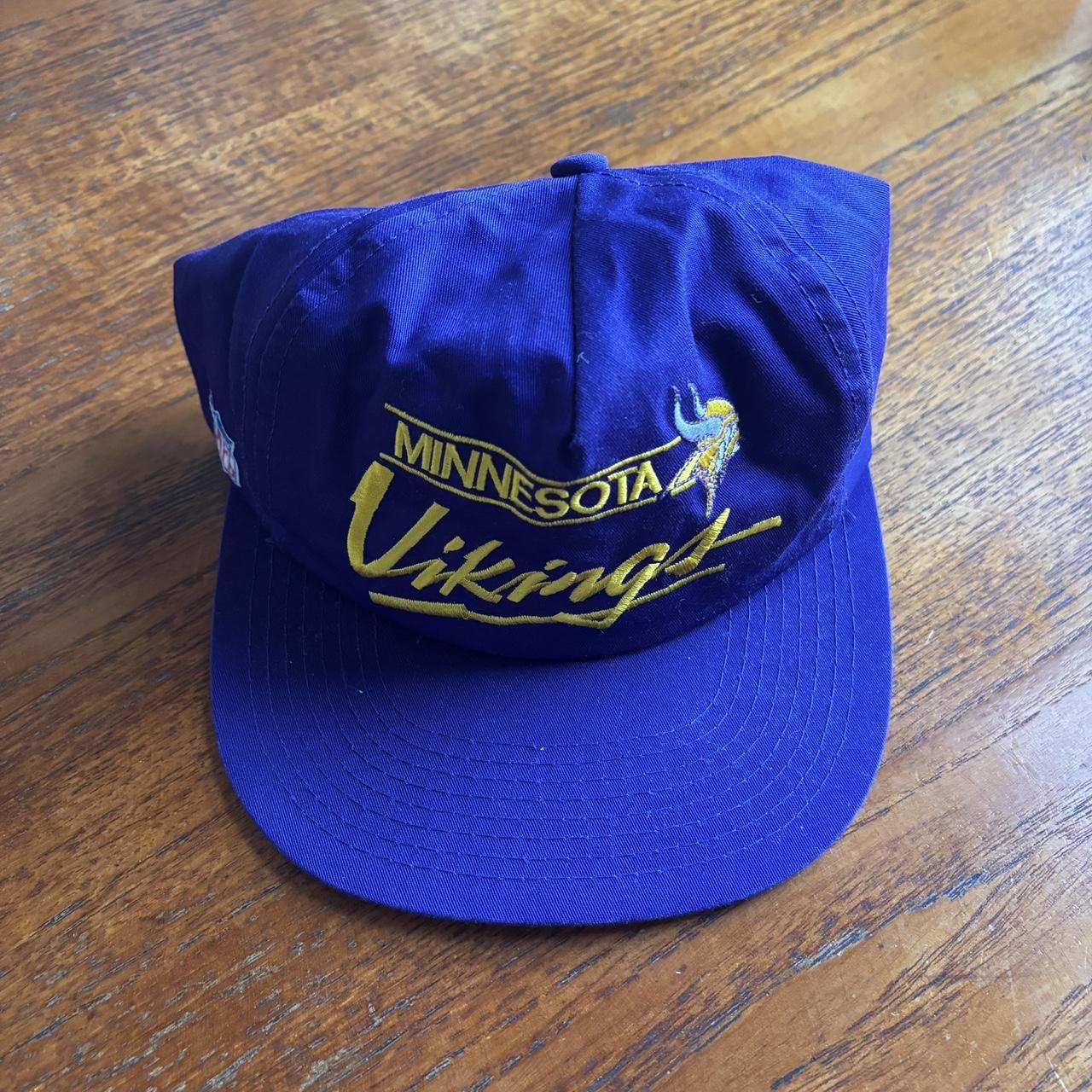 Vintage 90s USA Minnesota Vikings NFL American Football graphic cap