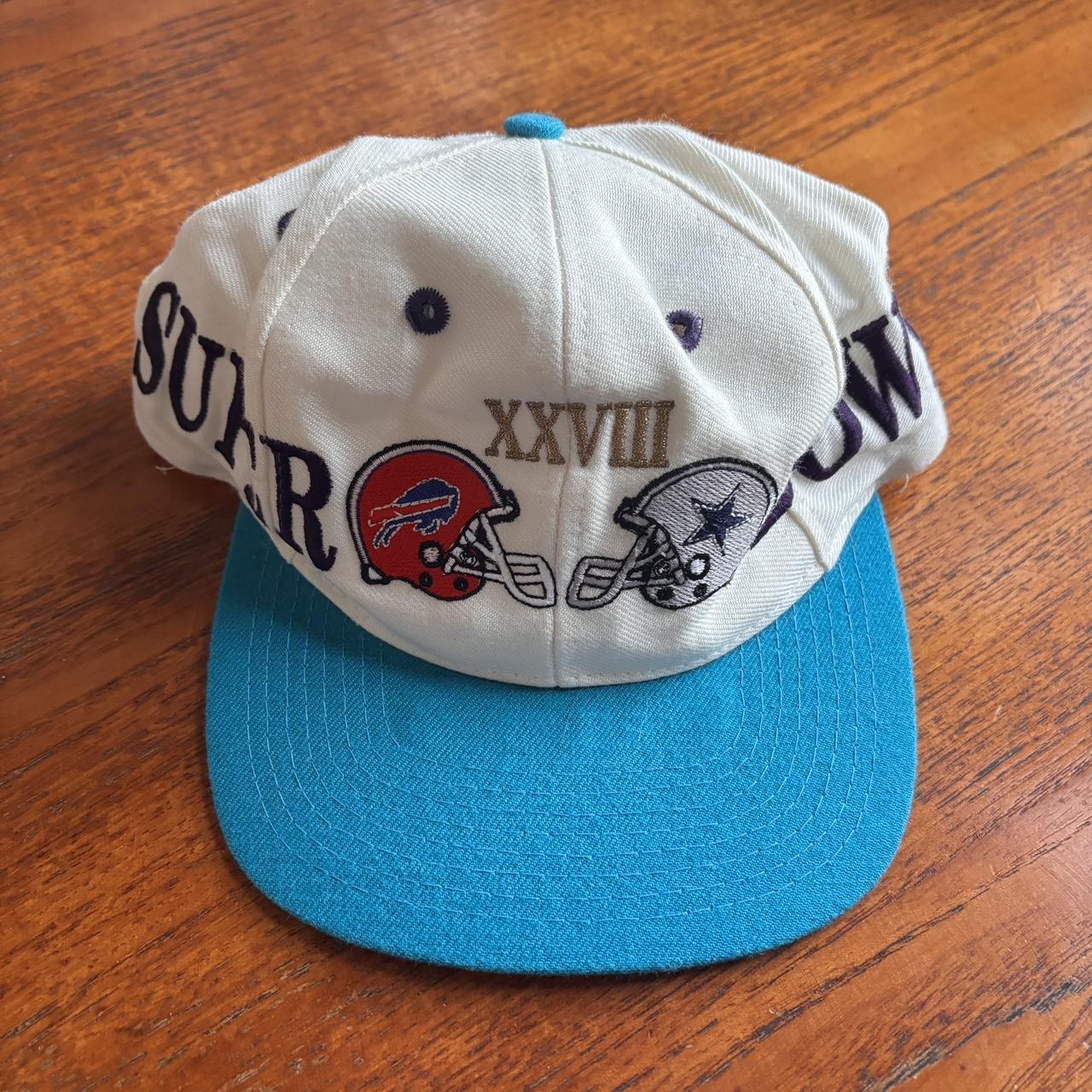 Vintage 90s USA Super Bowl 28 NFL American Football graphic cap