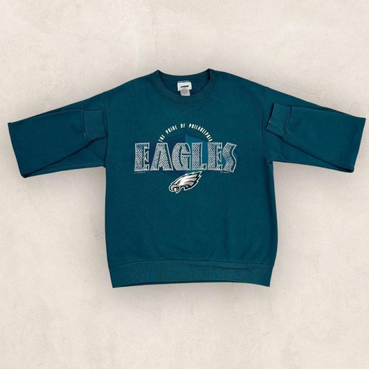Vintage 90s USA Philadelphia Eagles NFL American Football graphic sweatshirt