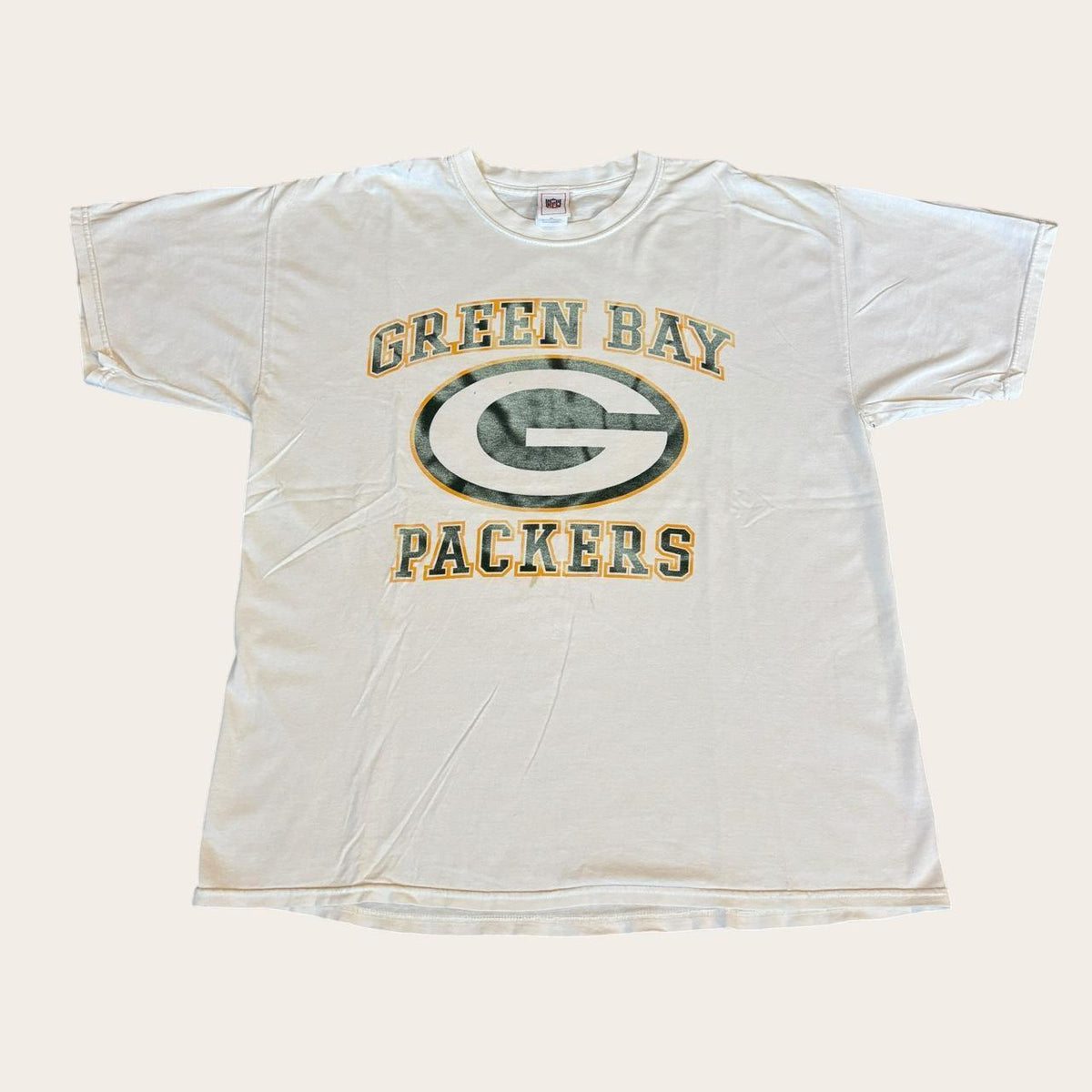Vintage Y2K Green Bay Packers NFL American Football players sports bar t-shirt