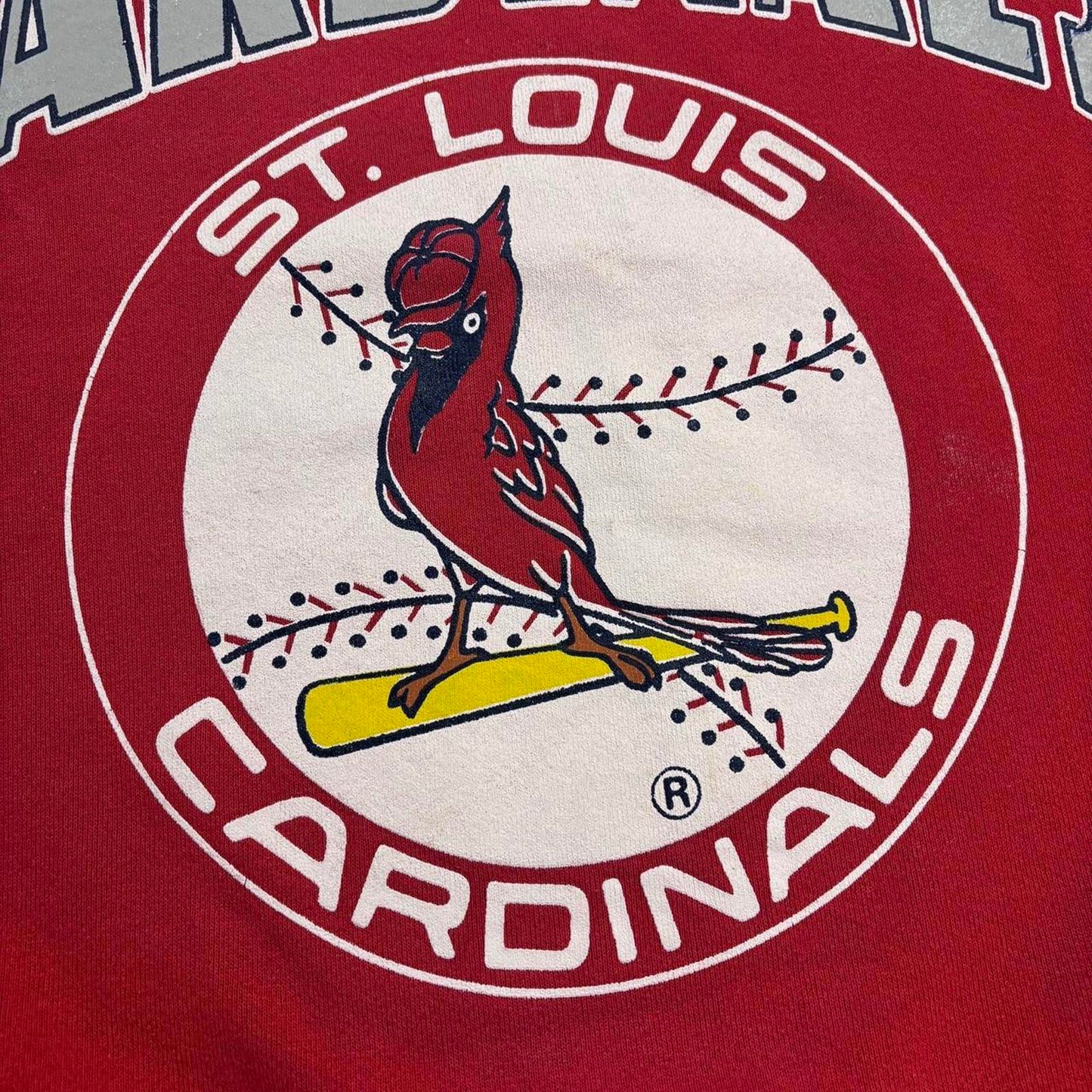Vintage 90s USA St Louis Cardinals MLB baseball graphic sweatshirt