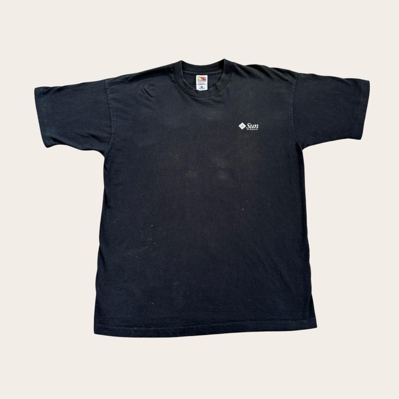 Vintage 90s USA Sun Microsystems Java software programming technology t-shirt