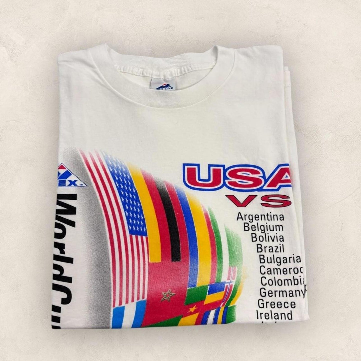 Vintage USA World Cup 94 football tournament promotional t-shirt