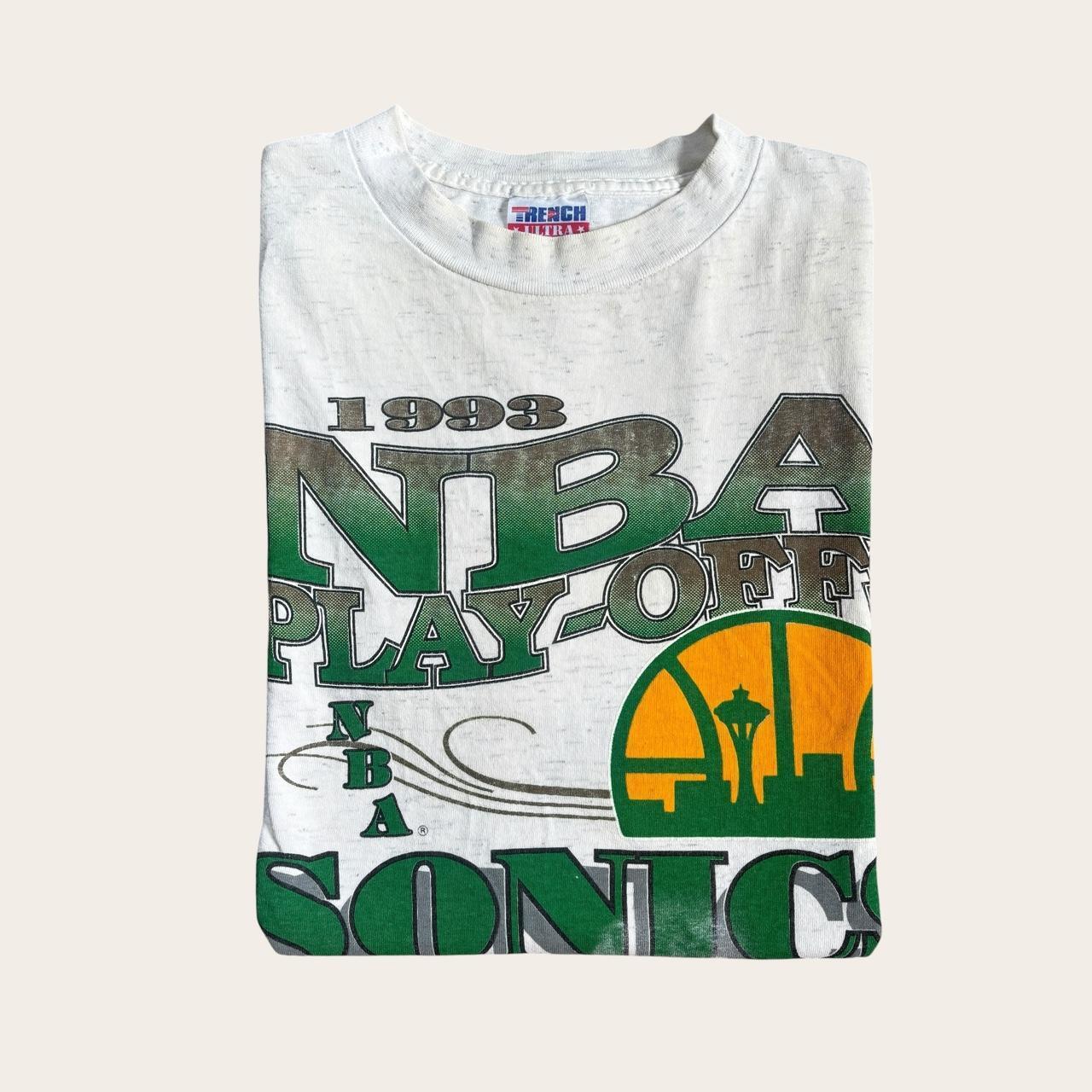 Vintage Seattle SuperSonics NBA playoffs ‘93 basketball t-shirt