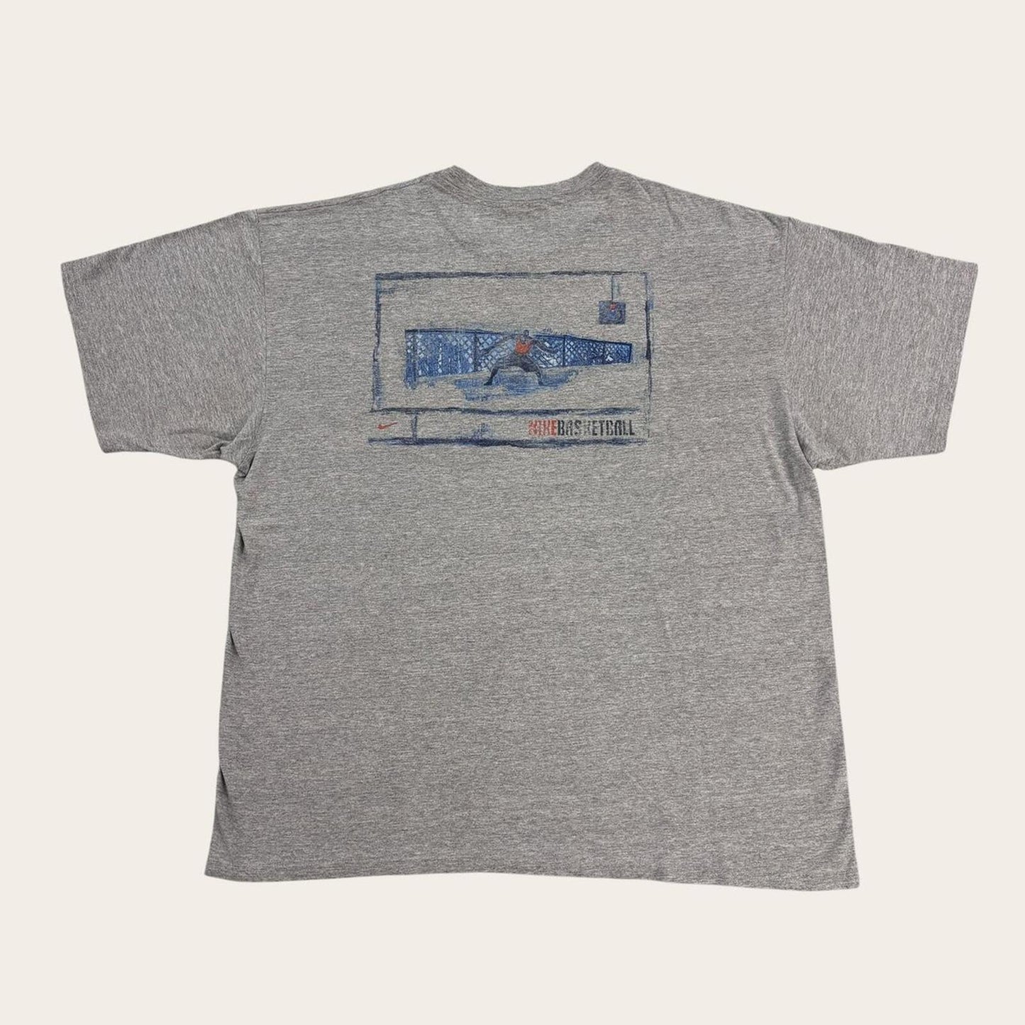 Vintage Y2K Nike basketball graphic t-shirt