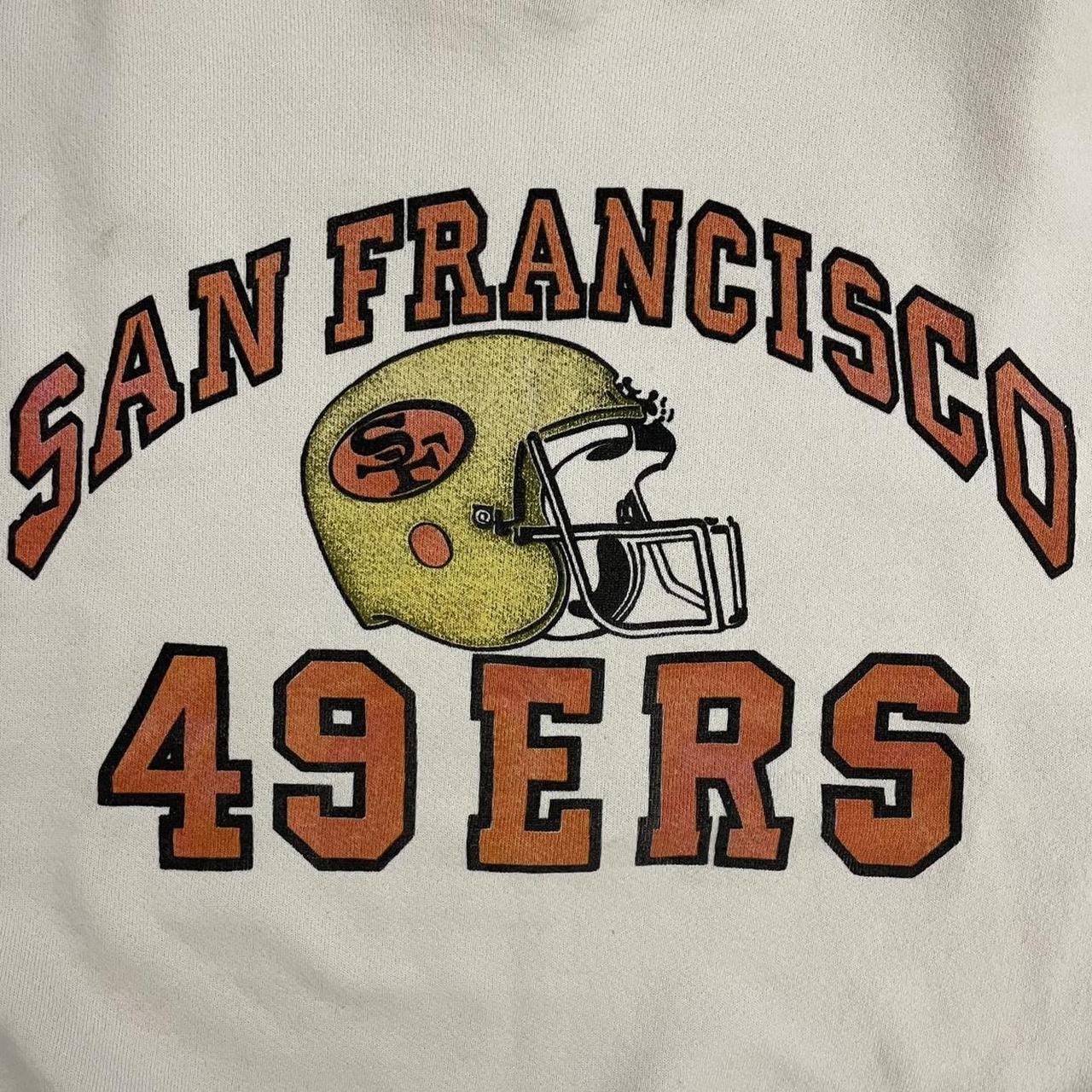 Vintage 90s USA San Francisco 49ers NFL American Football graphic sweatshirt