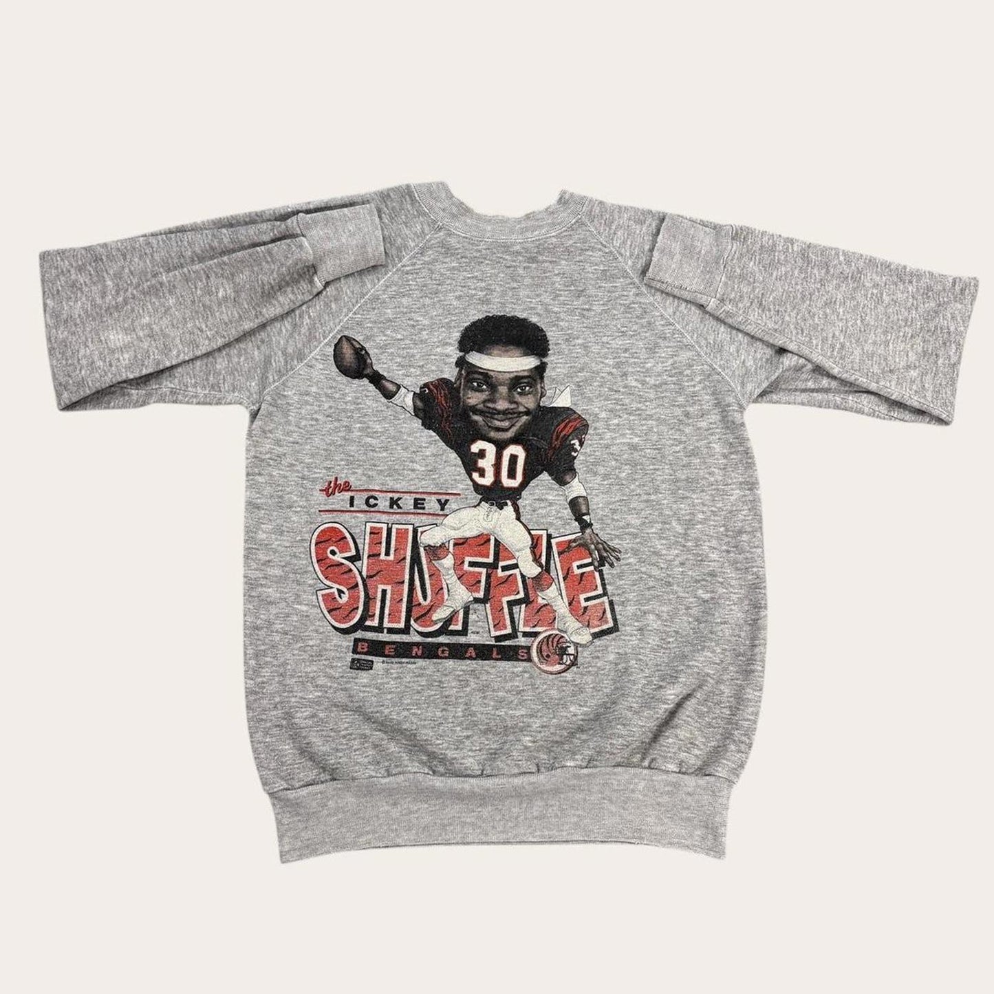 Vintage 90s USA Cincinnati Bengals Elbert Ickey Woods NFL sweatshirt