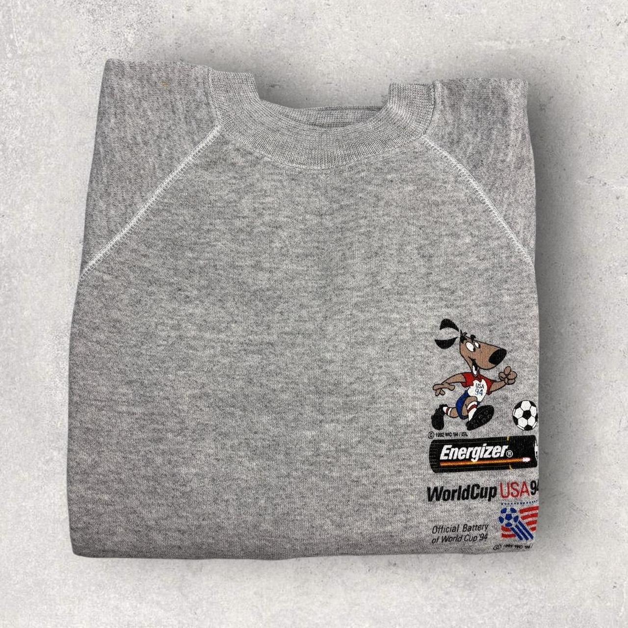 Vintage 90s USA World Cup 94 football tournament energizer graphic sweatshirt
