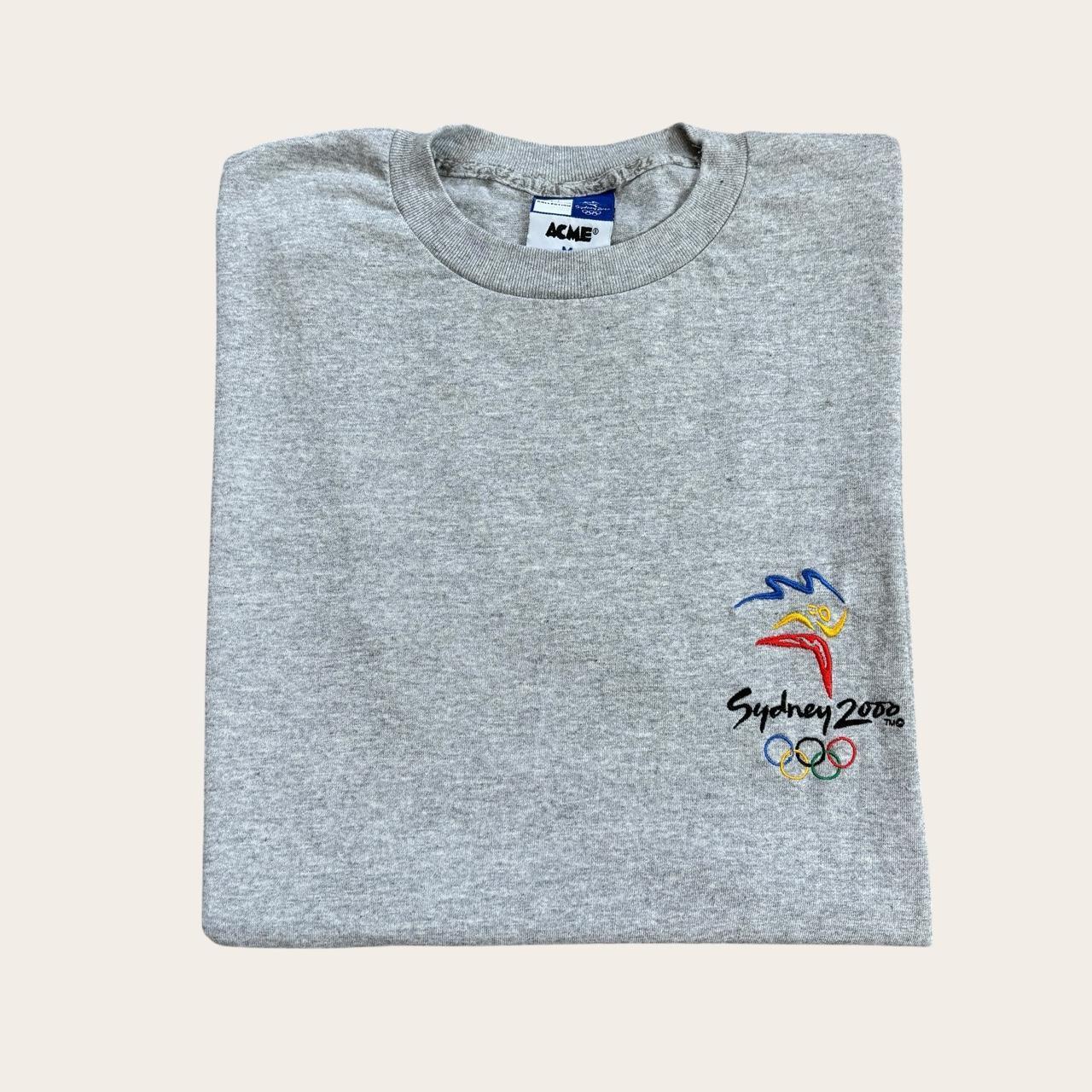 Vintage Y2K Sydney 2000 Olympics Australia summer games athletics t-shirt
