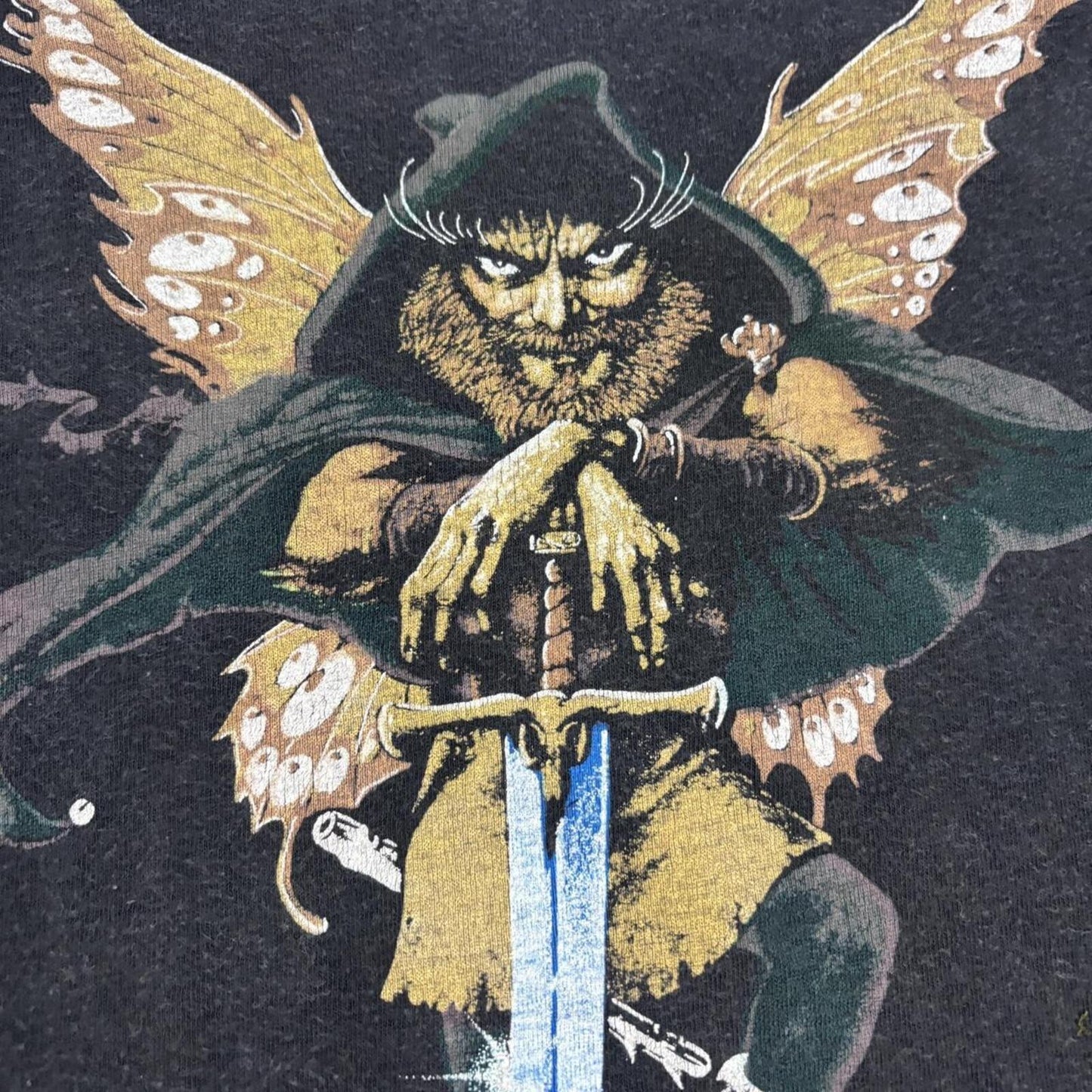 Vintage 80s Jethro Tull Broadsword And The Beast rock music band t-shirt
