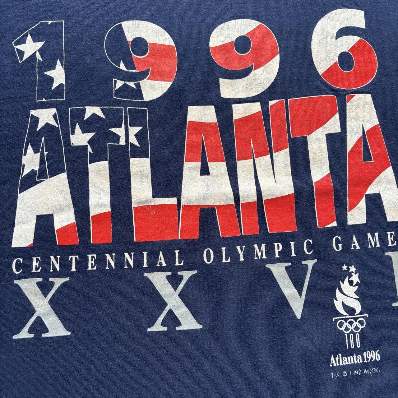 Vintage 90s USA Atlanta Olympics summer games athletics t-shirt