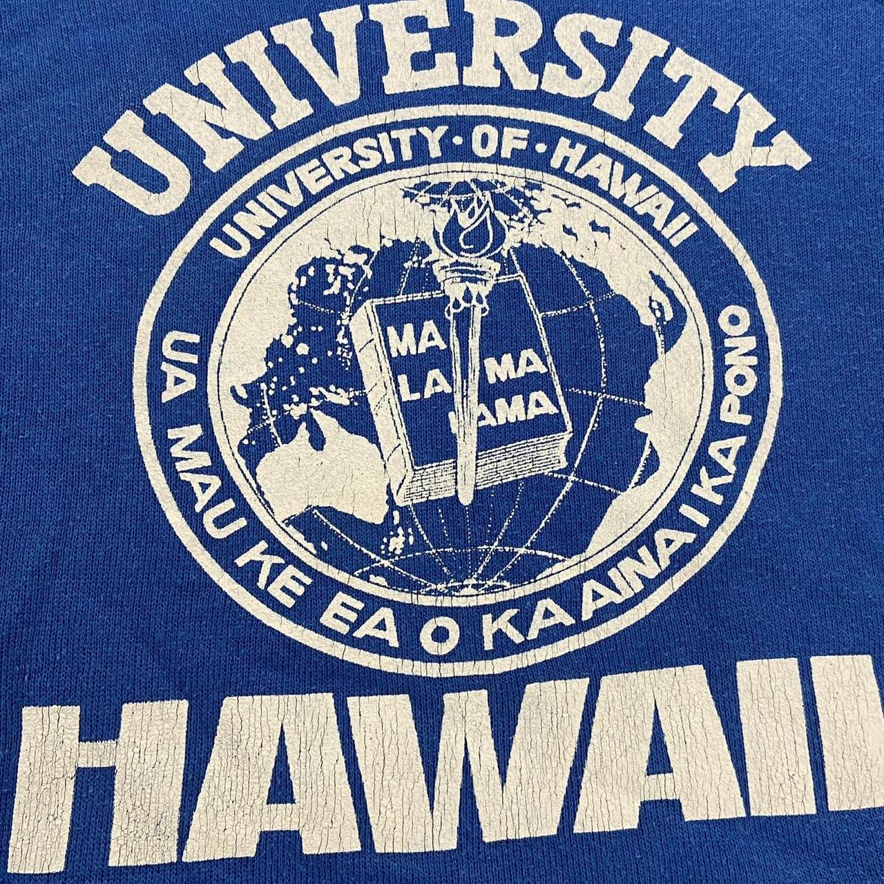 Vintage 90s USA University of Hawaii varsity graphic sweatshirt