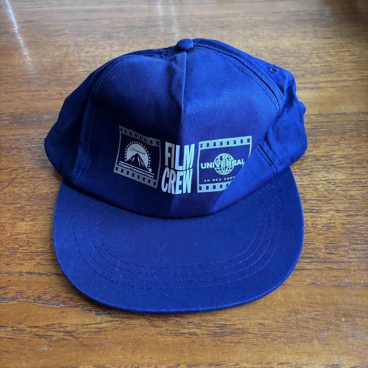 Vintage 90s USA Universal Studios Paramount film crew graphic cap