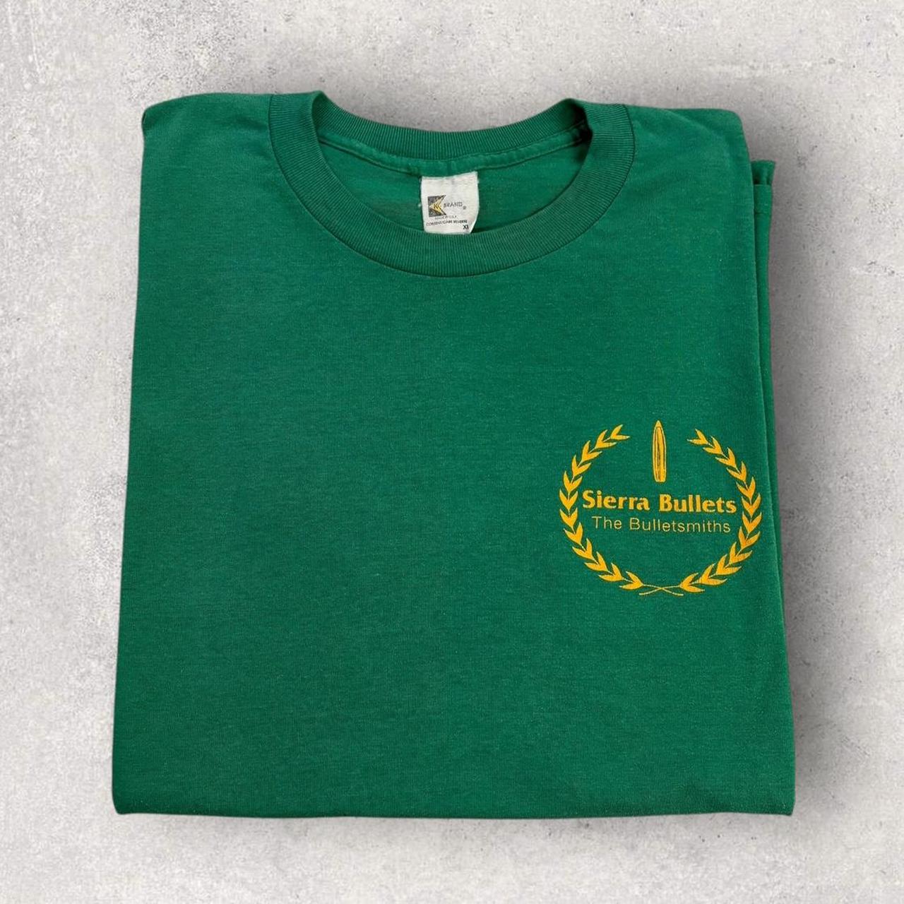 Vintage 90s USA Sierra bullets the bulletsmiths California graphic t-shirt