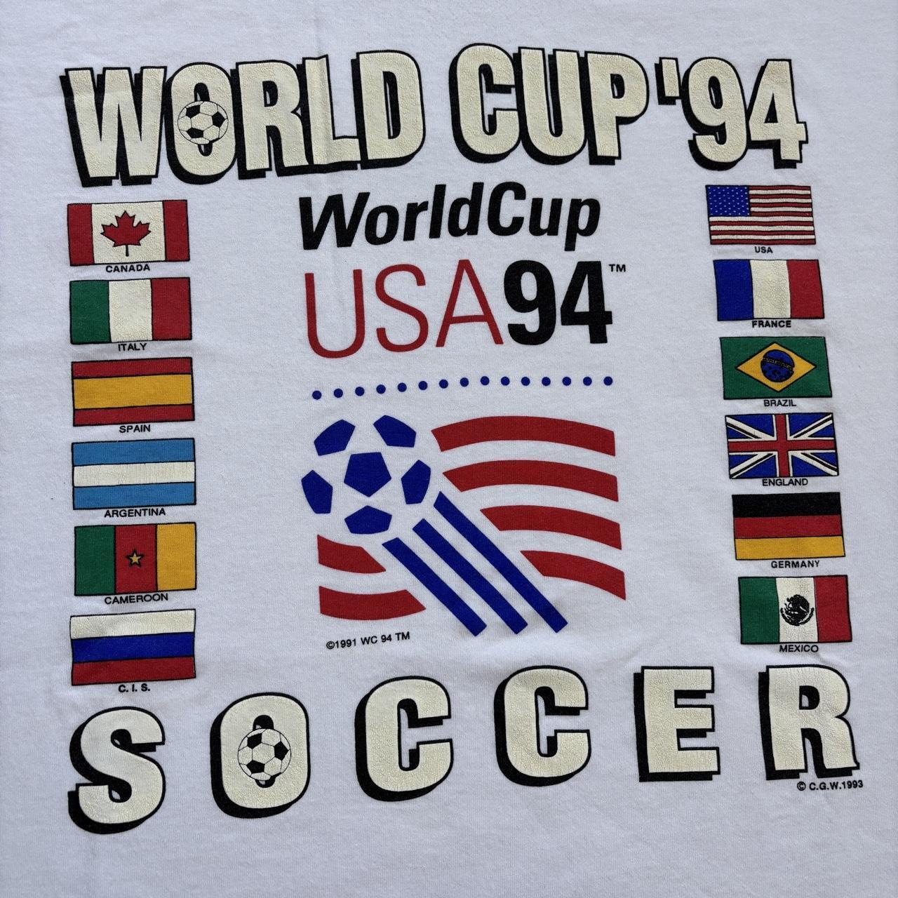Vintage USA World Cup 94 football tournament t-shirt
