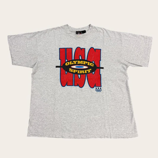 Vintage 90s Team USA Olympics spirit summer games athletics graphic t-shirt