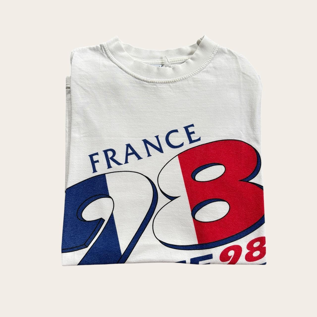 Vintage France 98 World Cup football tournament coupe du monde t-shirt