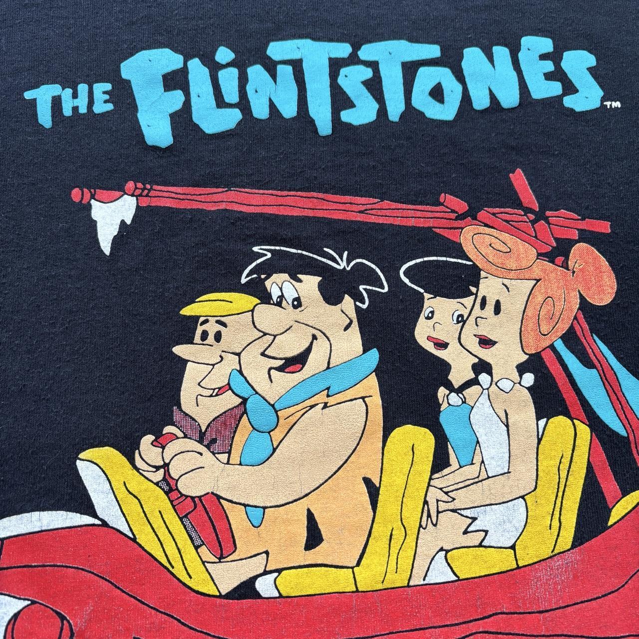 Vintage 90s The Flintstones Universal Studios Florida theme park cartoon t-shirt