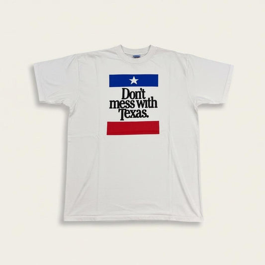 Vintage 90s USA don’t mess with Texas lone star state souvenir t-shirt