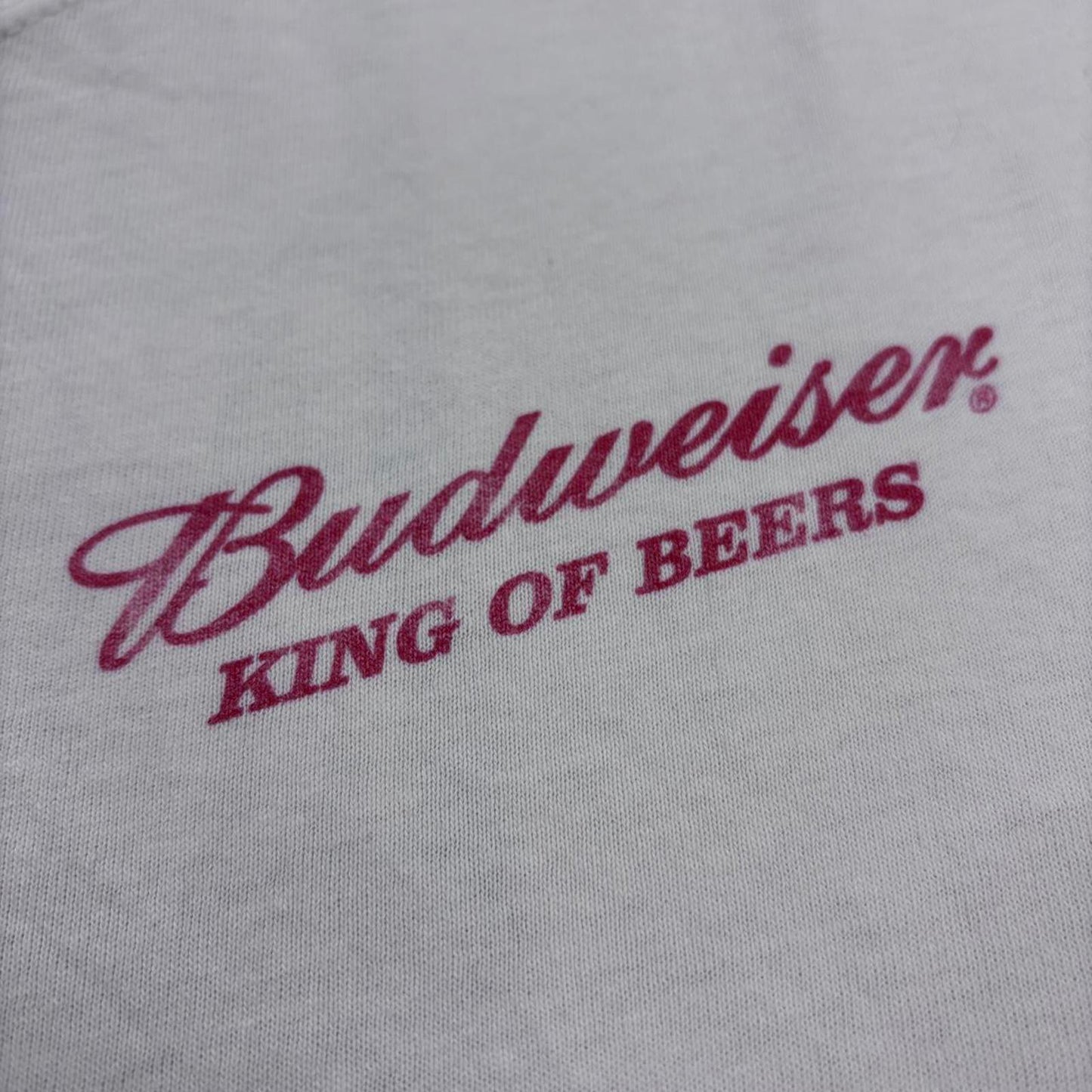 Vintage Y2K Budweiser beer Shallow Hal film movie promotional t-shirt