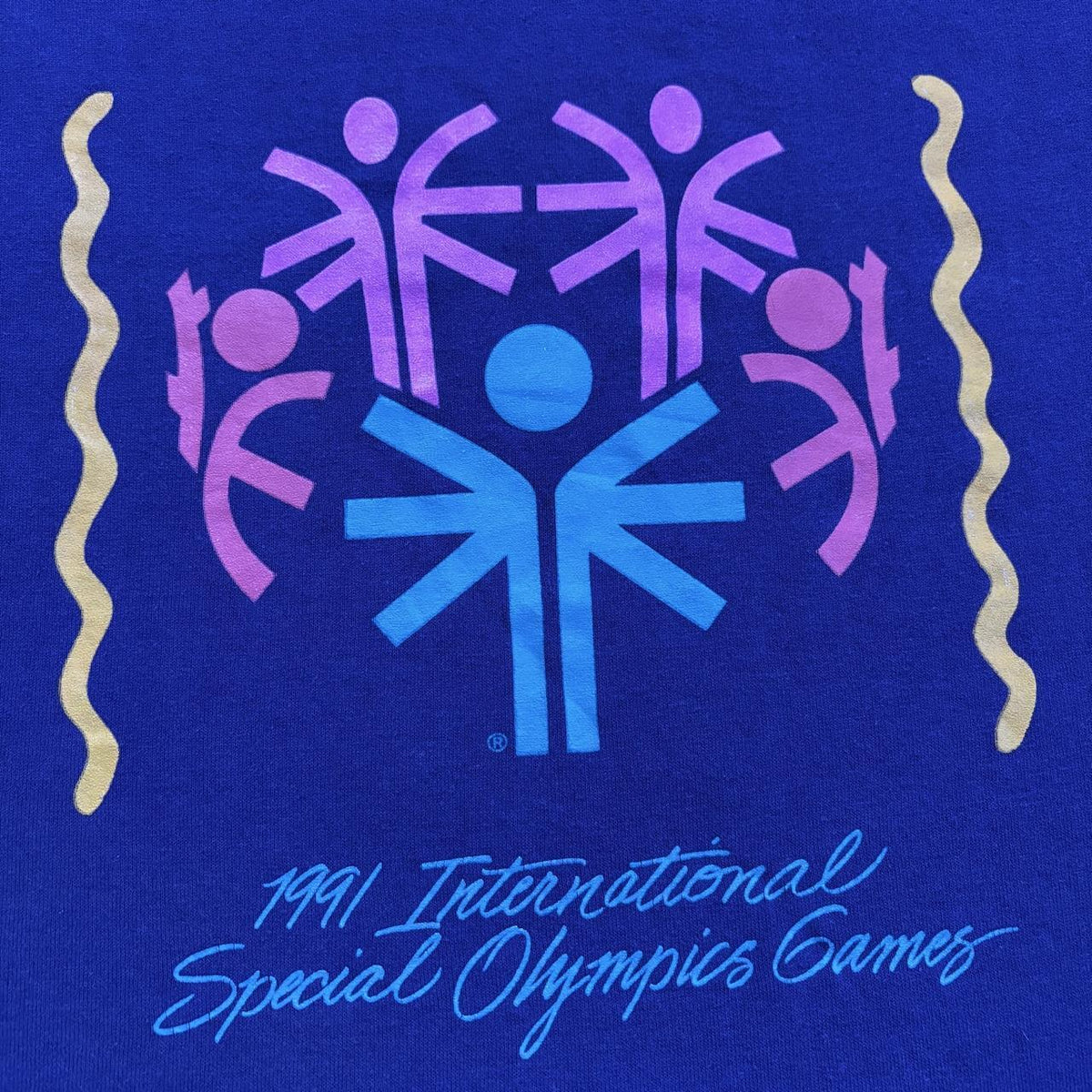 Vintage 90s USA international special Olympics games athletics t-shirt