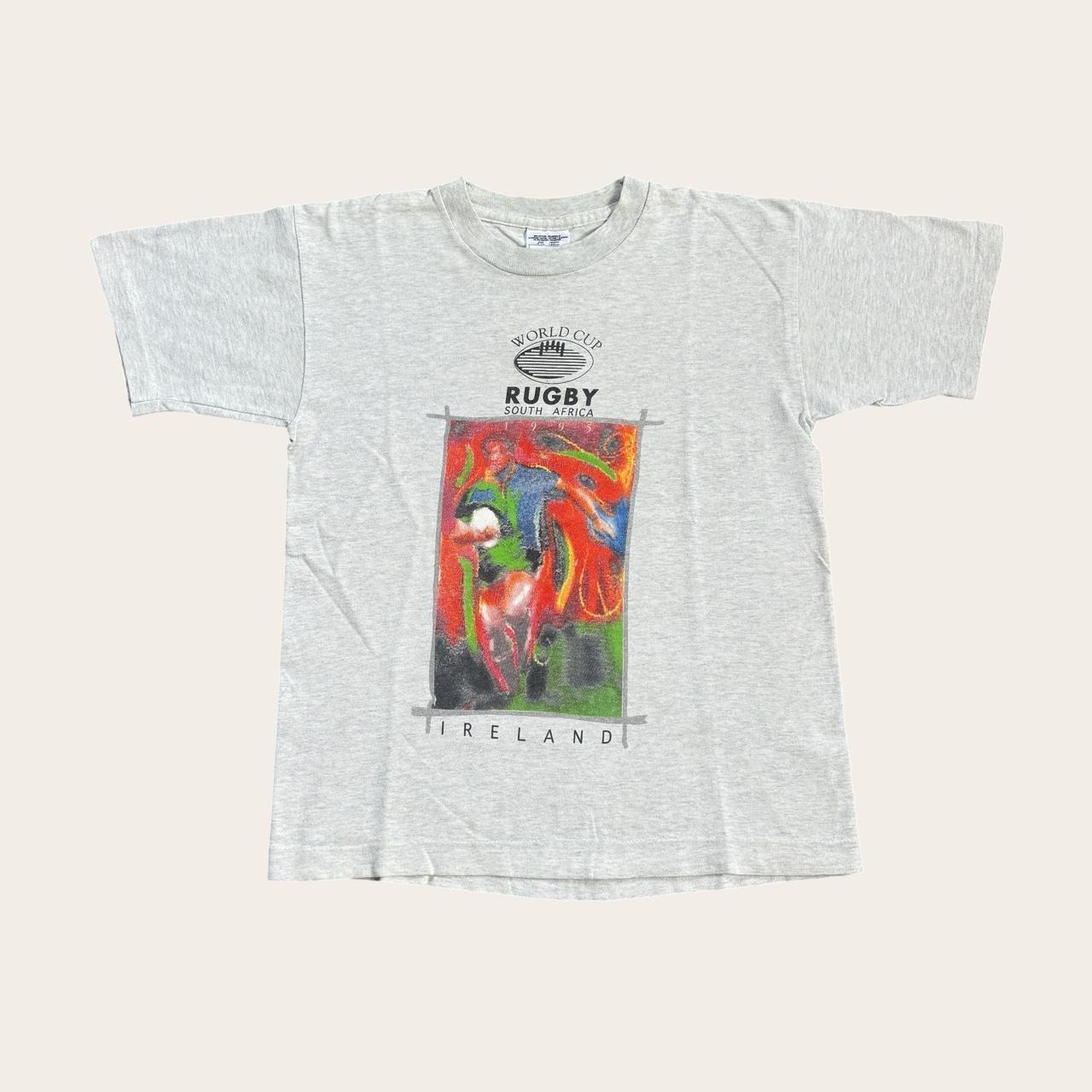 Vintage Rugby World Cup South Africa ‘95 team Ireland promotional t-shirt