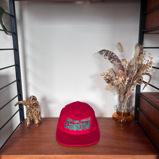 Vintage 90s USA Team Castrol Honda racing MotoGP motorsport cap