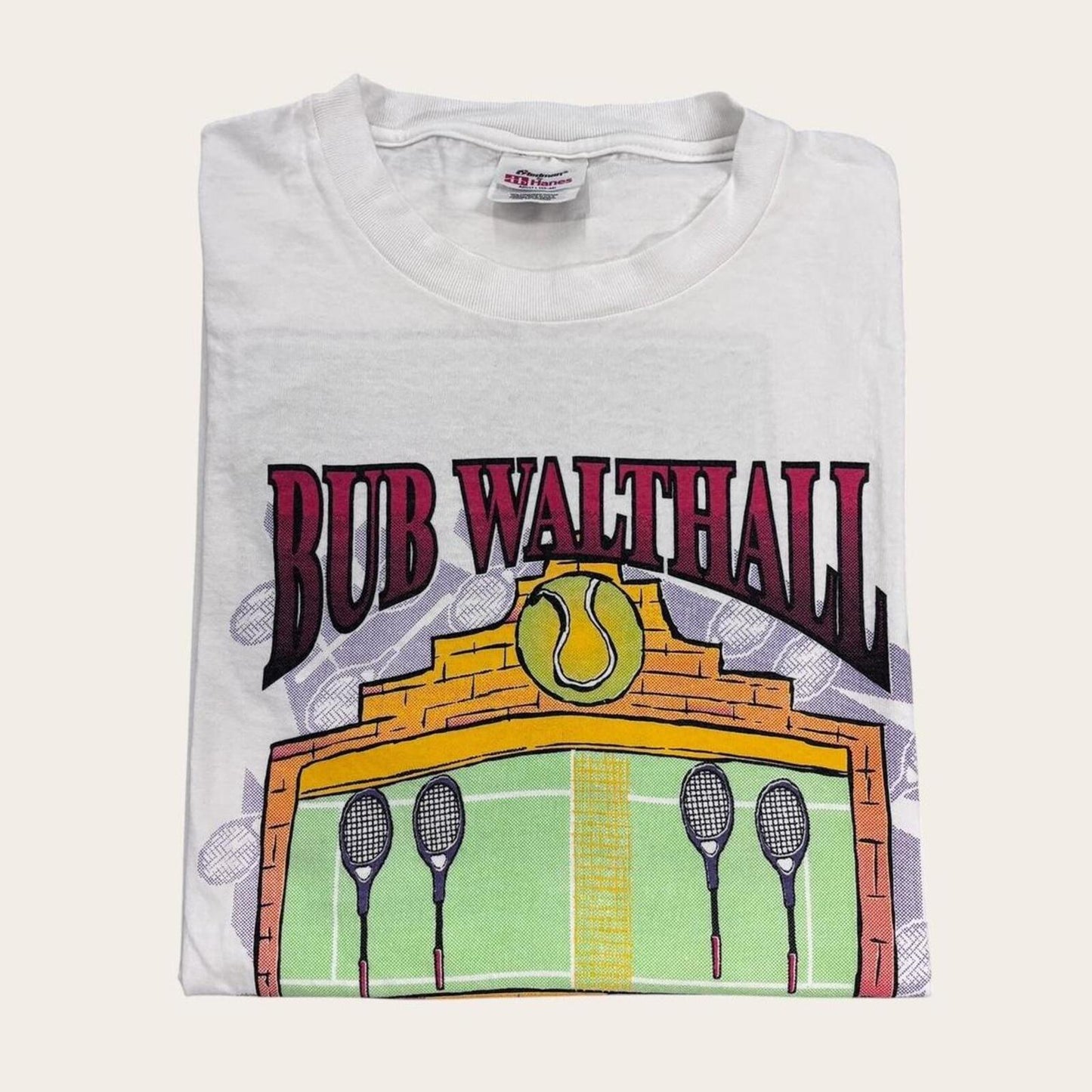 Vintage 90s USA Alamo city open tennis tournament Texas graphic t-shirt